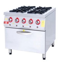 KUZINE FIRINLI GAZLI OCAK 80*80*85