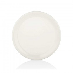 BEYAZ ZEST 23 CM DÜZ TABAK