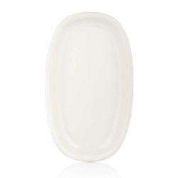 BEYAZ ZEST 34 CM OVAL TABAK