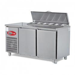 PIZZA VE SALATA HAZIRLIK DOLABI(IKI KAPILI)