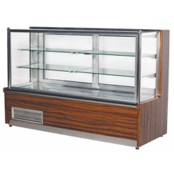 BORULU MODEL MEZE TESHIR DOLABI ÇIFT CAM 100*80*125