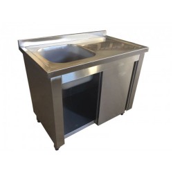 TEK EVYELI DOLAPLI TEZGAH 150X60X85